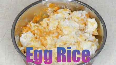 Boiled Eggs and Rice 
