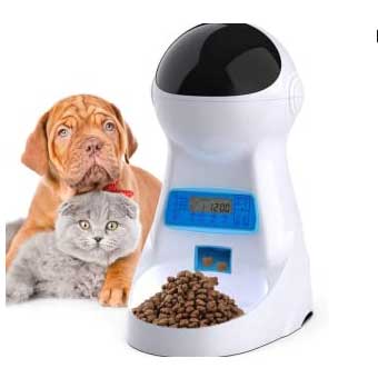 Sniffr Automatic Dog Feeder with Voice Recorder