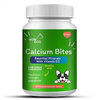 WOW DOG Chewable Calcium Tablet