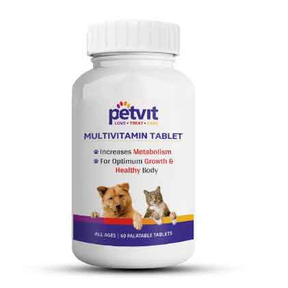 Petvit Multivitamin & Multimineral Supplement
