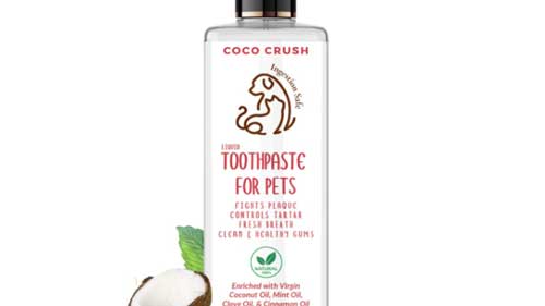 Natural Pet Toothpaste with Coconut Oil